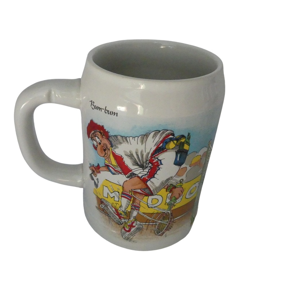 Vintage Gerz West Germany Tennis Beer Stein Anthony Arts Humorous Novelty Mug